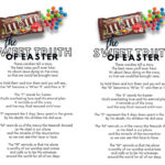 M&M Easter Poem For Kids [Free Printable] Short Religious Rhyming In Free Printable Religious Easter Poems