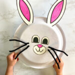 Paper Plate Bunny Kids Craft With Free Template   Raising Veggie In Printable Easter Bunny Eyes