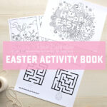 Printable Easter Activity Book   Sweet Anne Designs For Easter Activity Book Printable