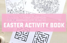 Printable Easter Activity Book - Sweet Anne Designs for Easter Activity Book Printable
