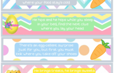 Printable Easter Basket Scavenger Hunt! Make Easter Egg-Stra Special regarding Easter Basket Scavenger Hunt Printable