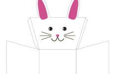 Printable Easter Bunny Baskets – Sarah Hurley Blog inside Printable Easter Bunny Baskets
