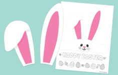 Printable Easter Bunny Ears Template - Free Download! - Favorite in Easter Bunny Ears Template Free Printable