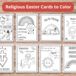 Printable Easter Cards To Color | Religious Easter Cards Inside Printable Religious Easter Cards To Make