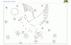 Printable Easter Dot To Dot with regard to Hard Easter Dot To Dot Printable