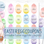 Printable Easter Egg Filler Coupons Kid'S Holiday Coupons Reward Pertaining To Free Printable Easter Eggs Coupons