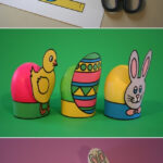 Printable Easter Egg Holders {Free}. These Holders Also Make For Printable Easter Eggs Holders