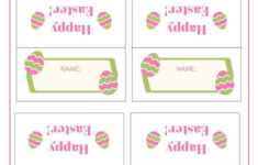 Printable Easter Place Cards - Add A Little Adventure for Easter Place Cards Printable