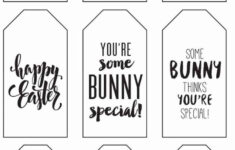 Printable Little Easter Gift Tags Make Cute Favors! for Cute Printable Easter Tags