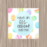Printable Tag   Have An Egg Cellent Easter   2" Quadratisch   Etsy.de With Have An Eggscellent Easter Printable