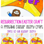 Resurrection Easter Craft : A Printable Easter Story Craft For Easter Sunday Printable Craft
