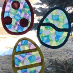 Stain Glass Easter Egg Craft For Dltk Easter Printable