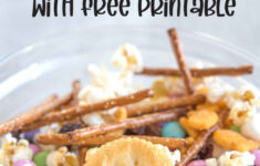 The Easter Story Snack Mix regarding Easter Story Snack Mix Free Printable