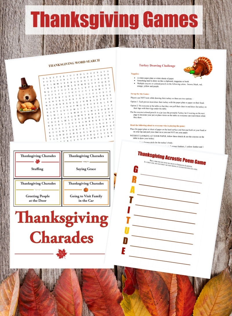 10 Printable Thanksgiving Games For Kids Adults 10 Printable Thanksgiving Games For Kids Adults