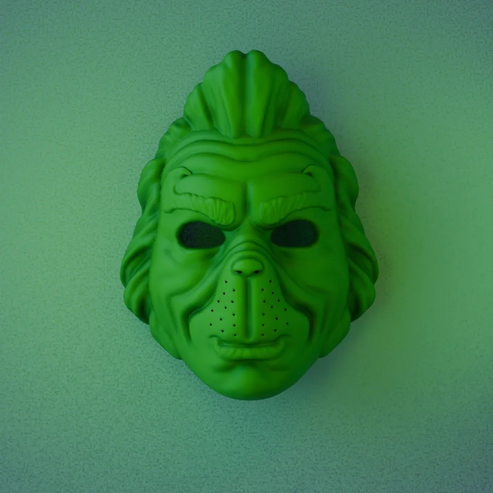1096863 Grinch Mask From How The Grinch Stole Christmas 1096863 Grinch Mask From How The Grinch Stole Christmas
