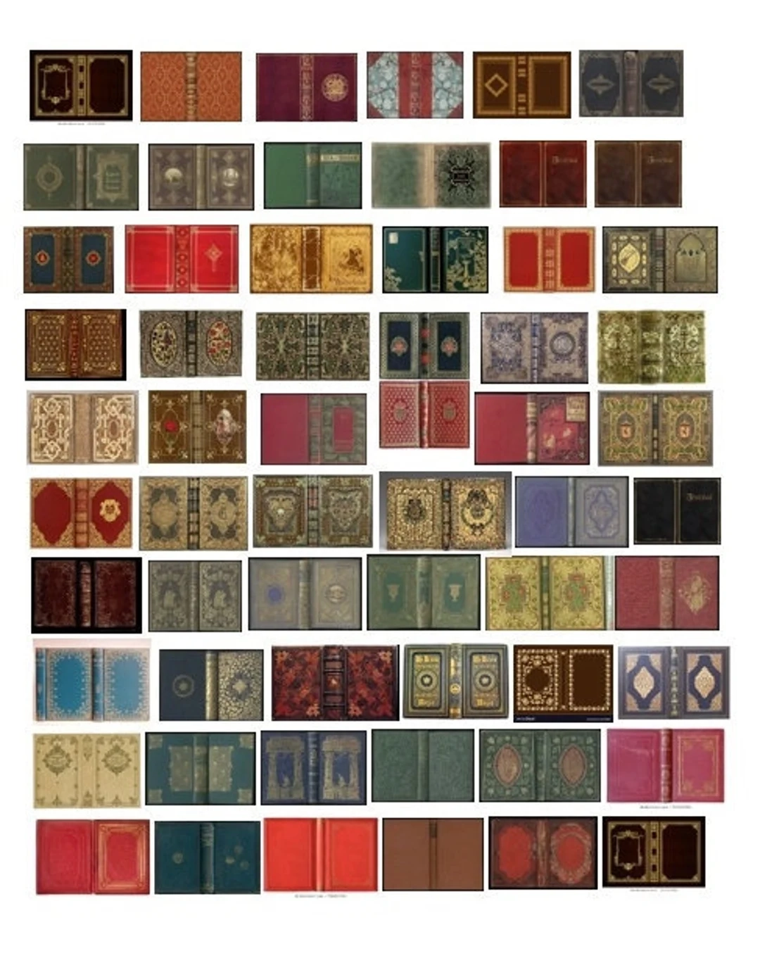 112 Scale Printable Miniature Book