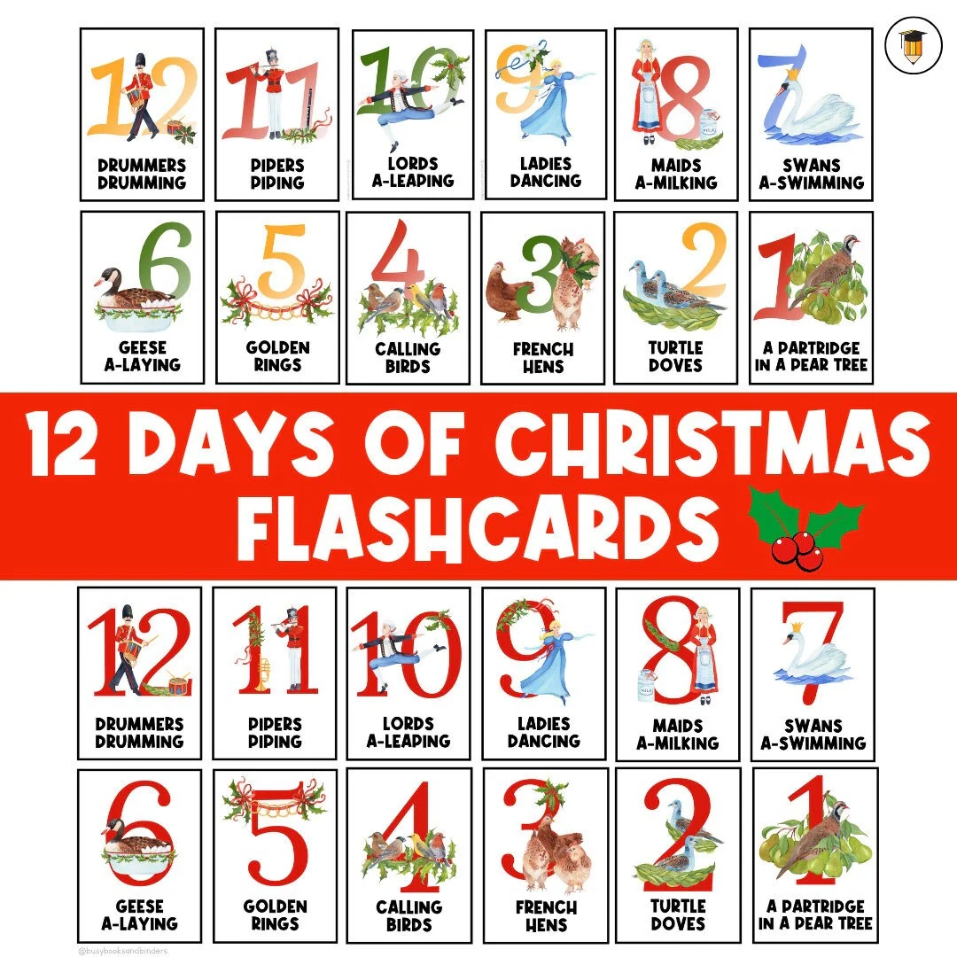 12 Days Of Christmas Christmas 12 Days Of Christmas Christmas