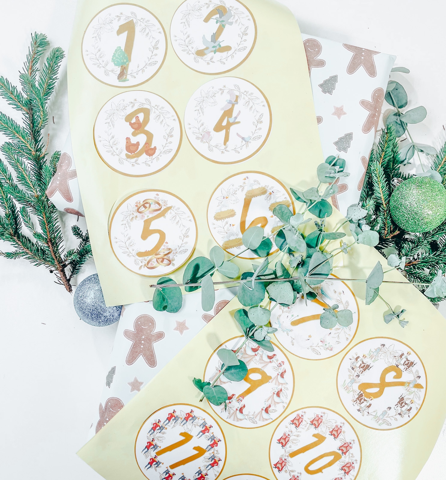 12 Days Of Christmas Printables 12 Days Of Christmas Printables