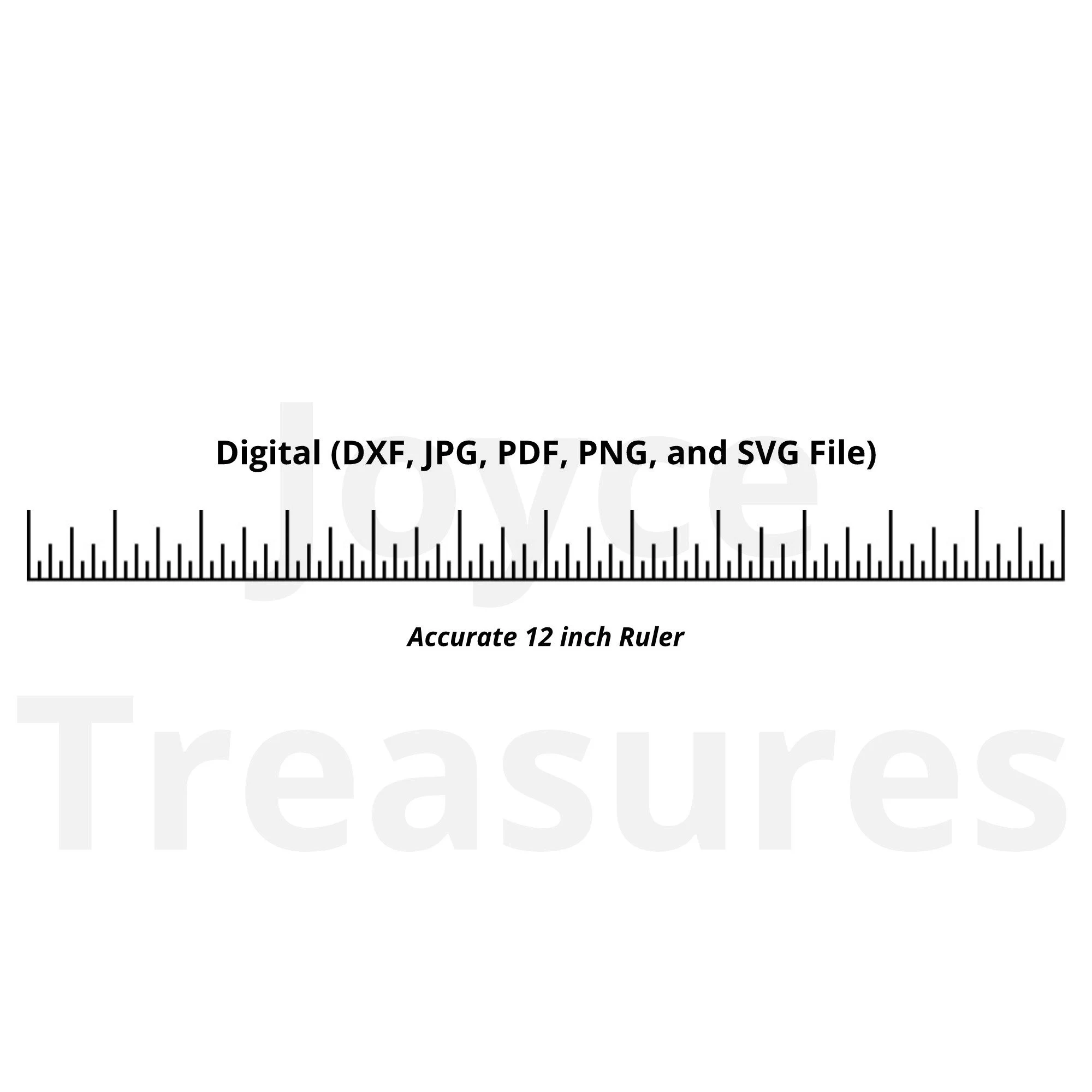 free printable 12 inch ruler