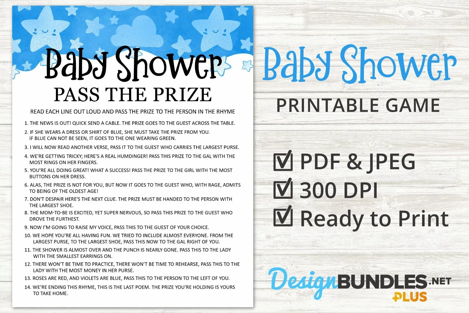 pass the prize baby shower game free printable pass the prize baby shower game free printable