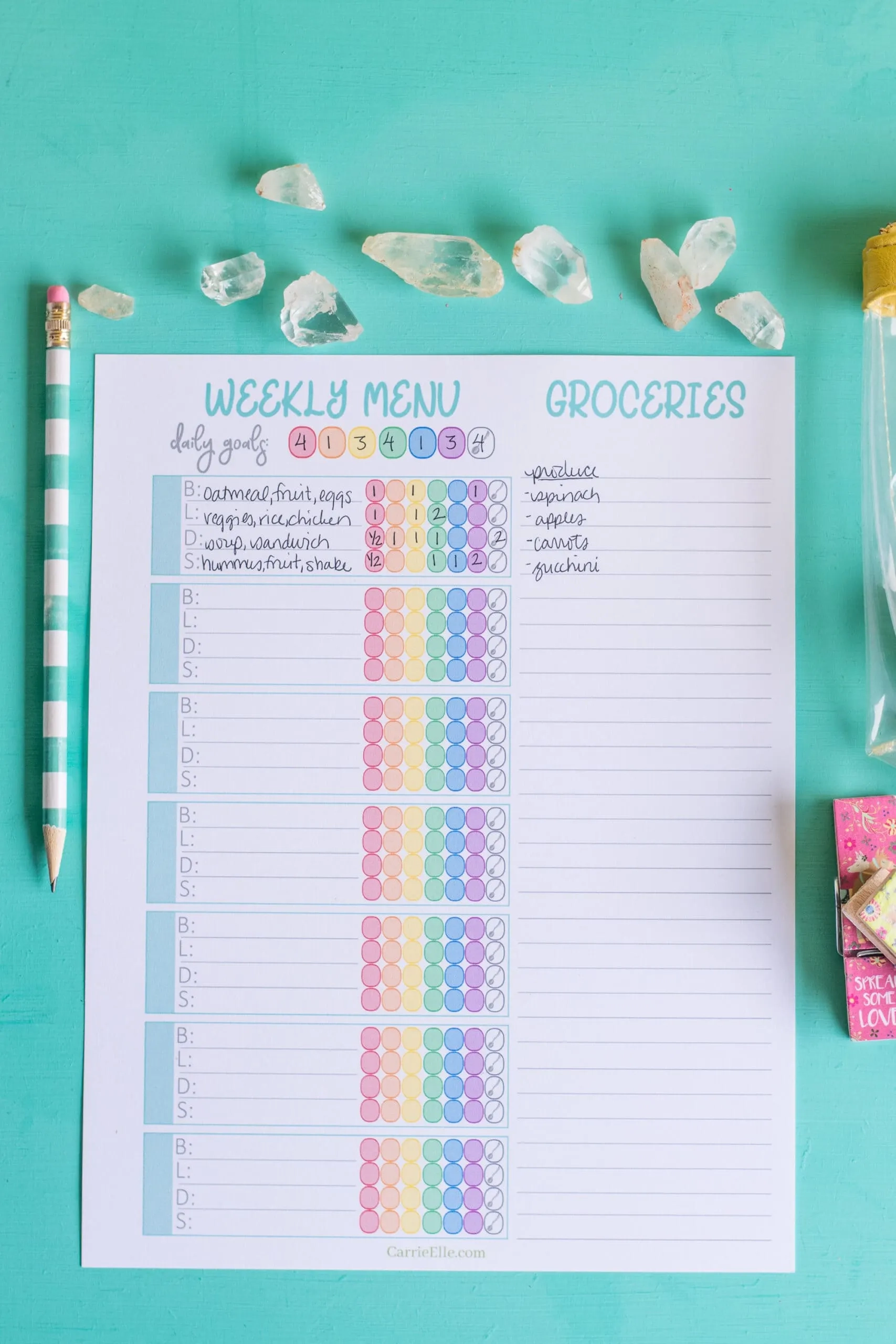 21 Day Fix Planners Printables 21 Day Fix Planners Printables