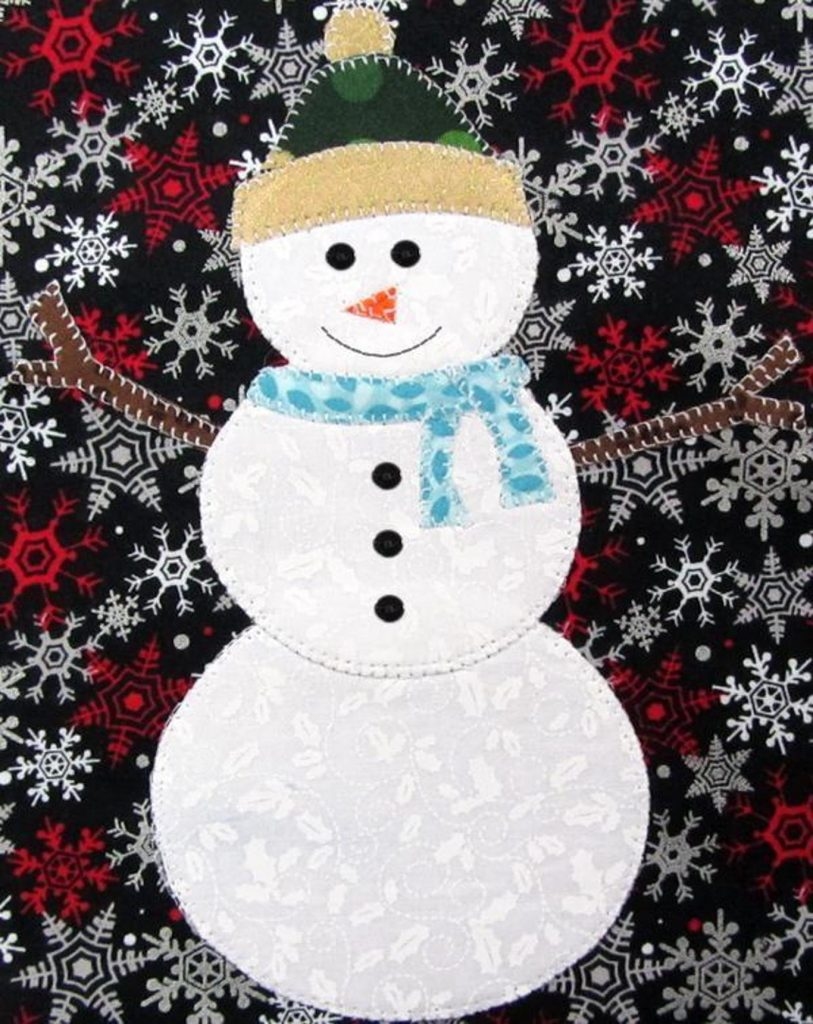 24 Free Snowman Projects To Sew