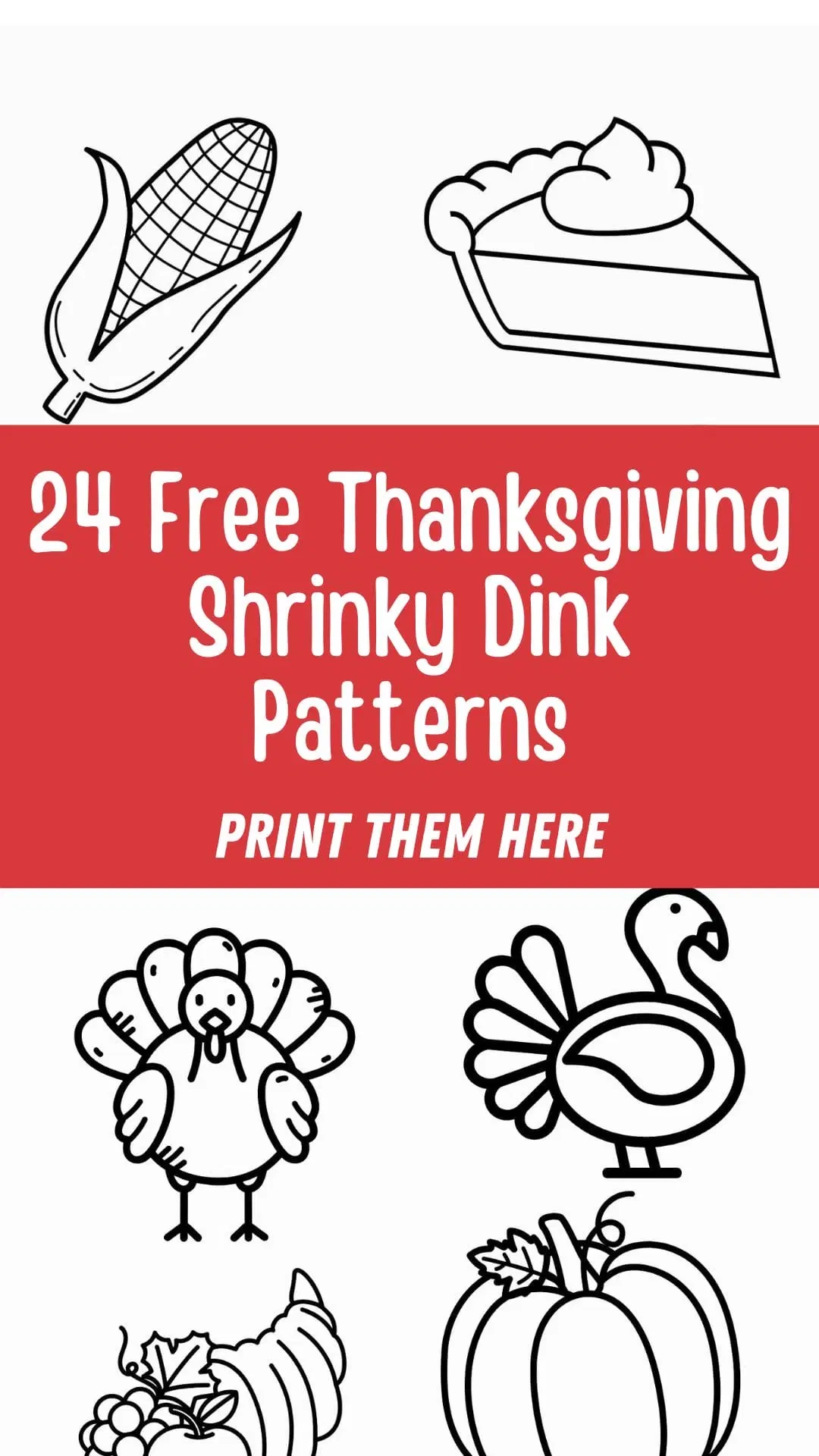 shrinky dinks printable templates