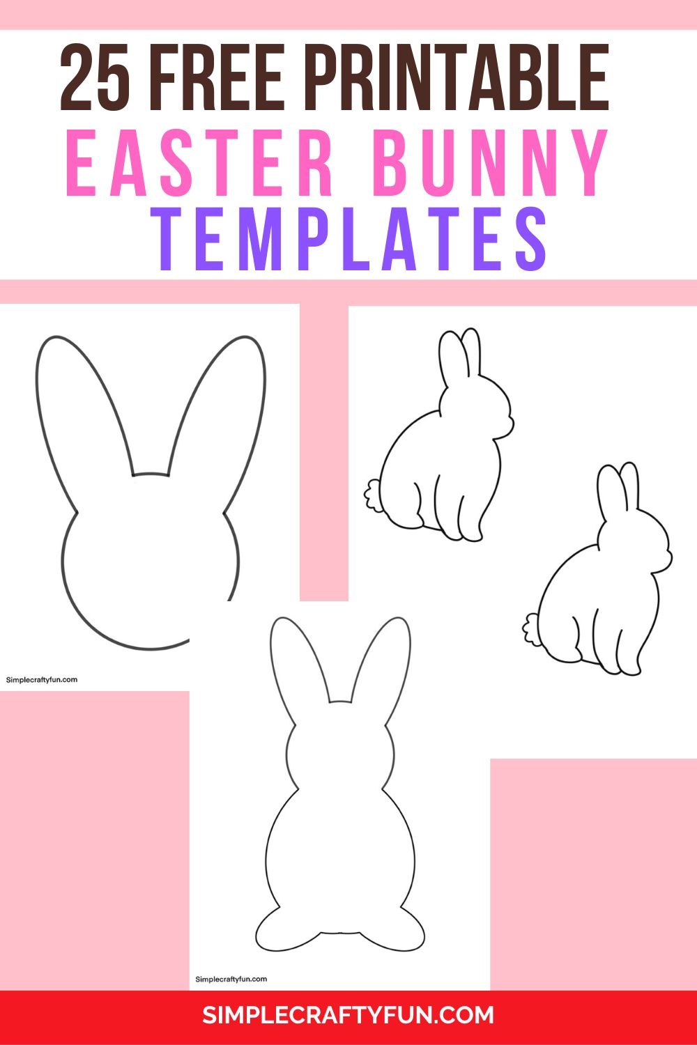 free printable easter stencils