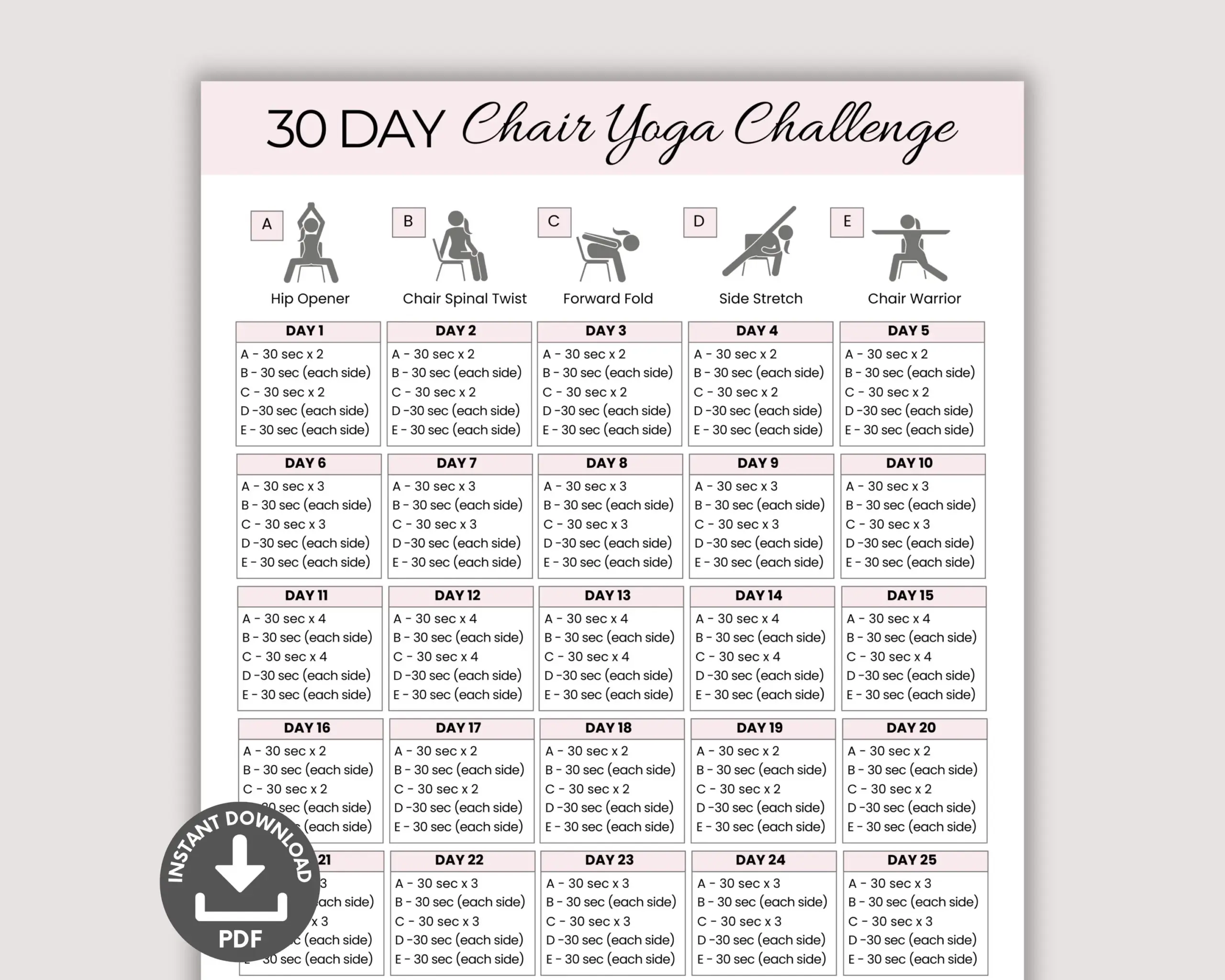 free printable chair yoga exercises with pictures free printable chair yoga exercises with pictures