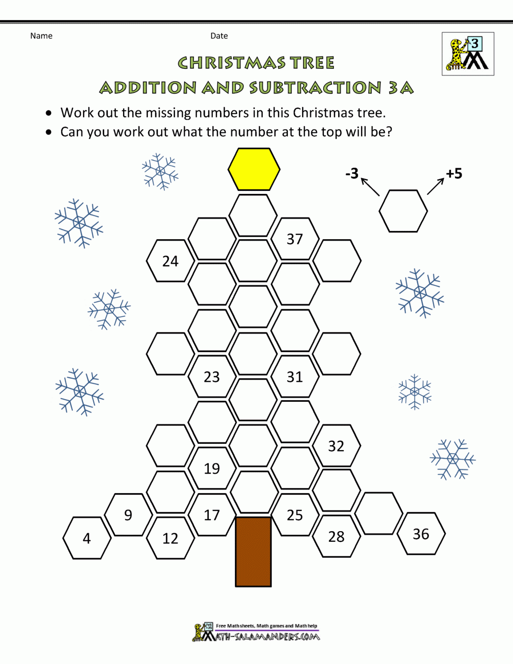 3rd grade christmas activities printable