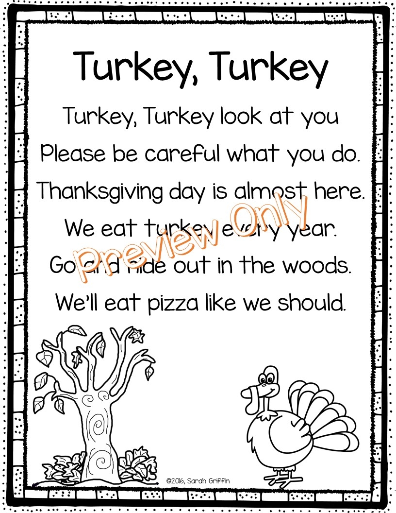 funny short thanksgiving poems