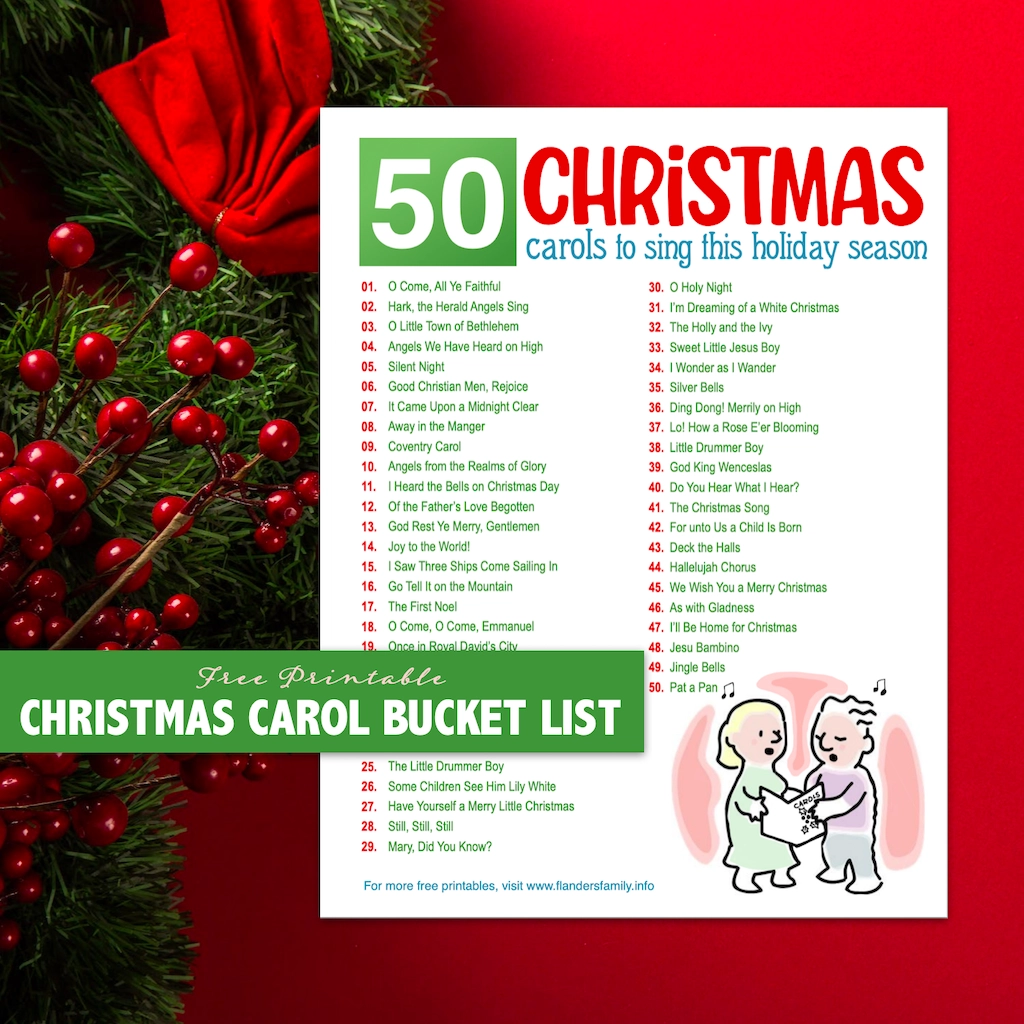 50 Christmas Carols To Sing This Season 50 Christmas Carols To Sing This Season