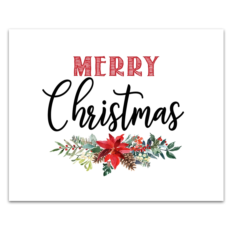 6 Free Printable Christmas Signs