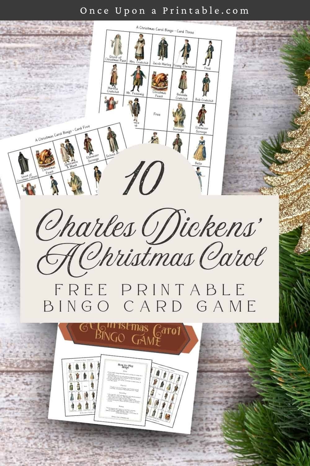 A Christmas Carol Bingo Game A Christmas Carol Bingo Game
