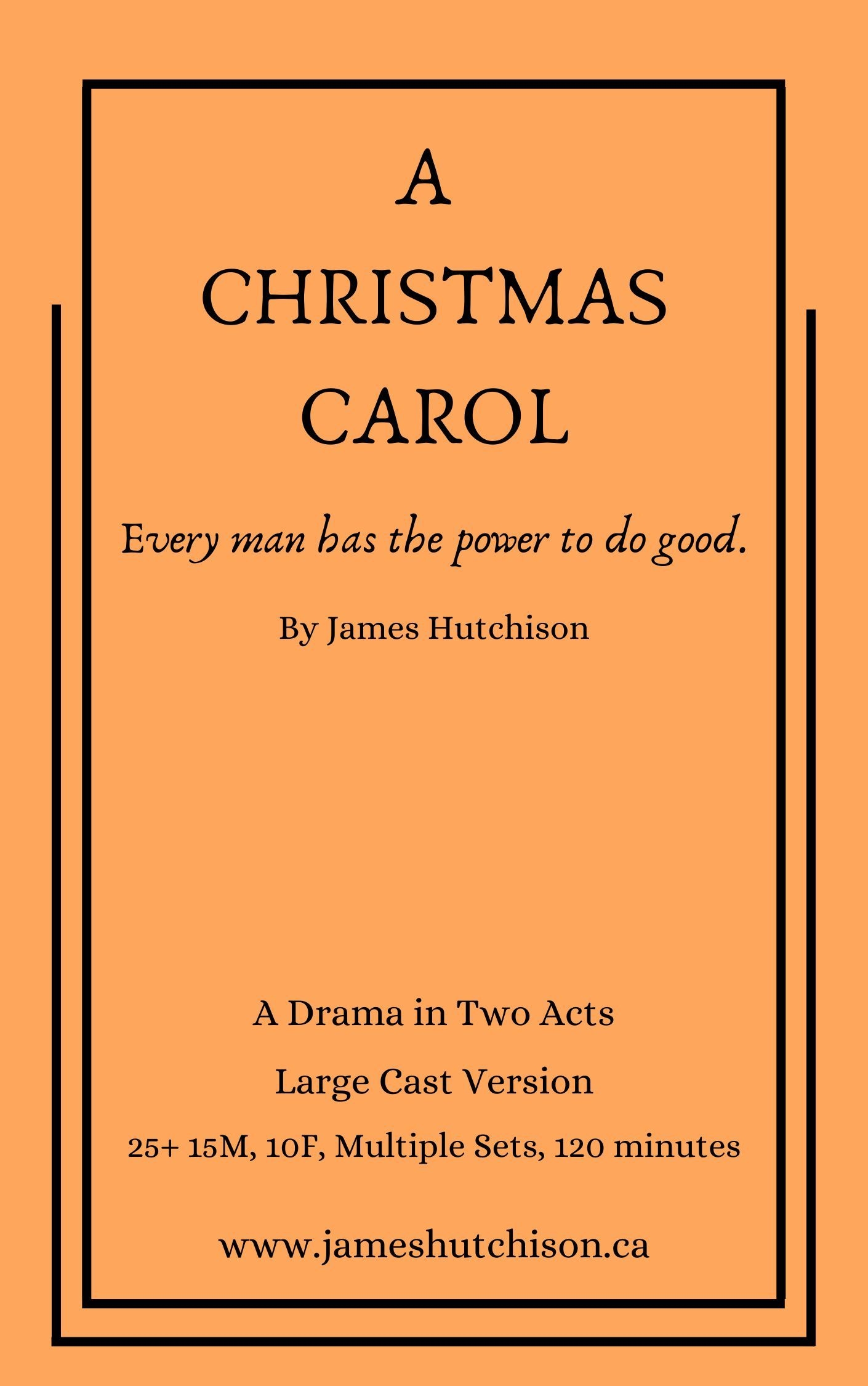 A Christmas Carol Play Script A Christmas Carol Play Script