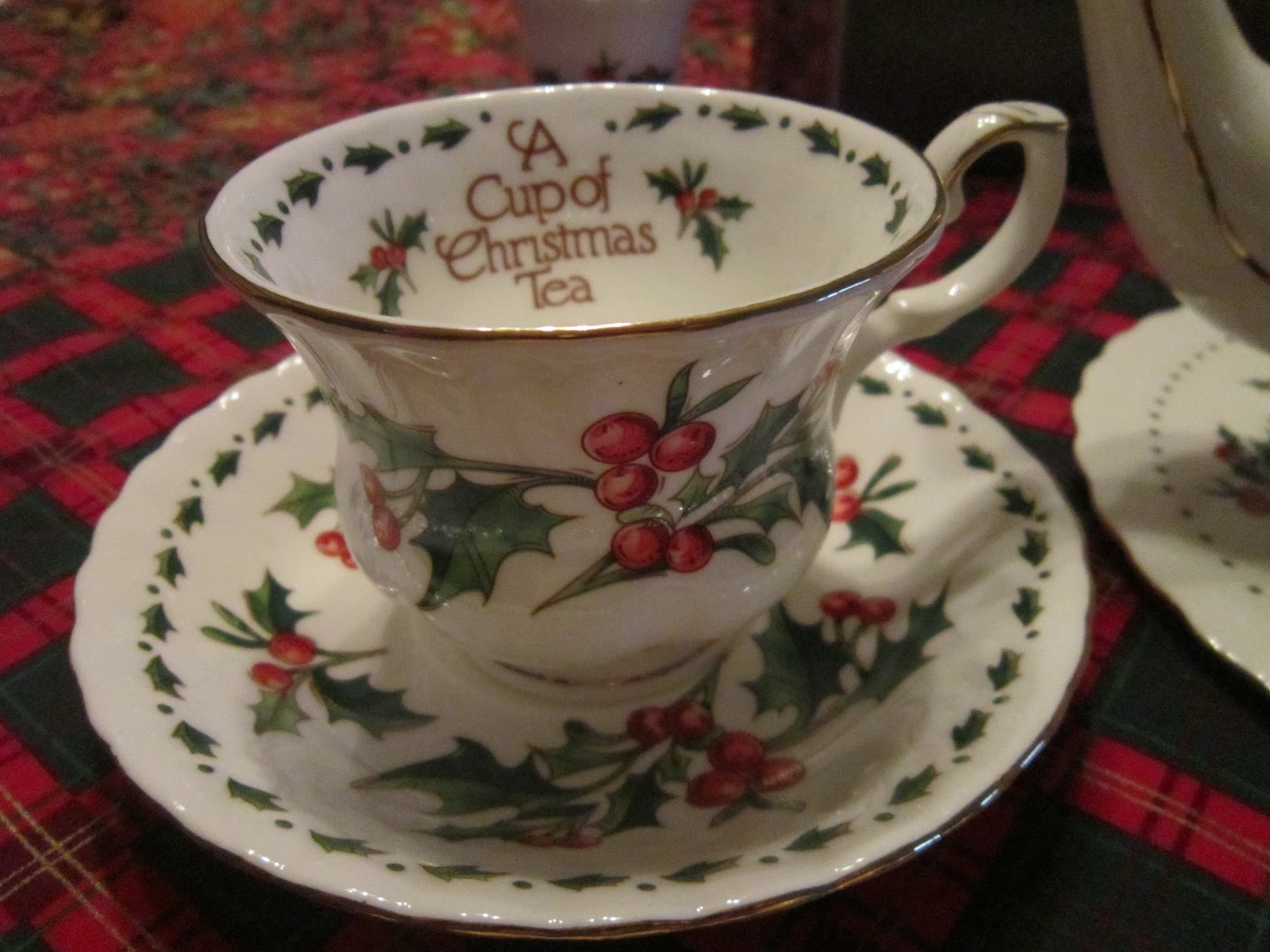 a cup of christmas tea poem printable