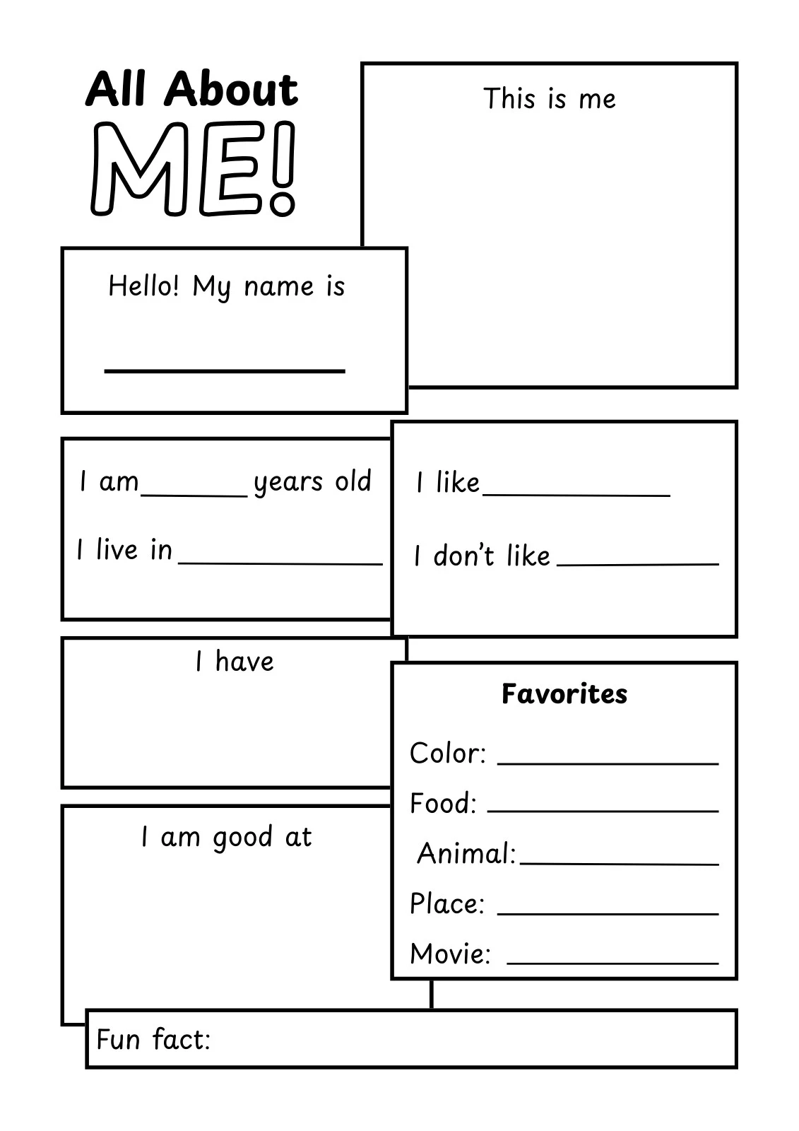 All About Me
