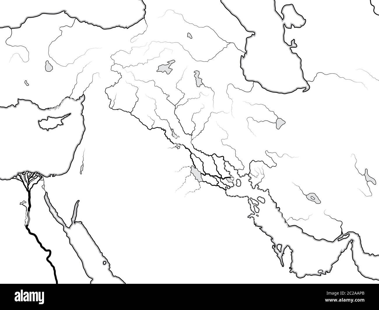 Ancient Mesopotamia Map