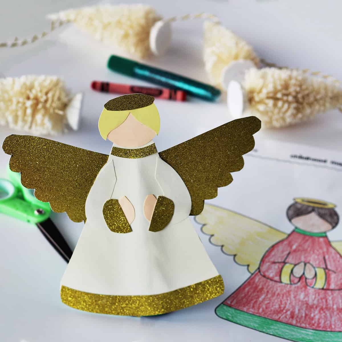 Angel Template Free Printable