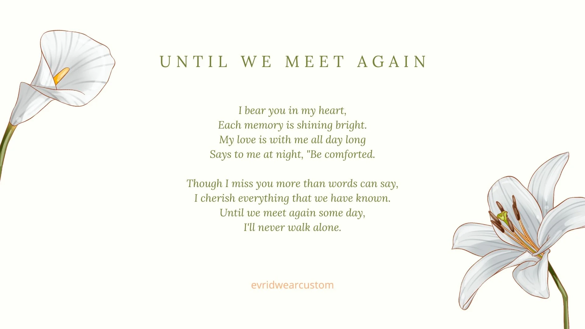 Anniversary Poems For Deceased Loved Ones To Honor Their Memory