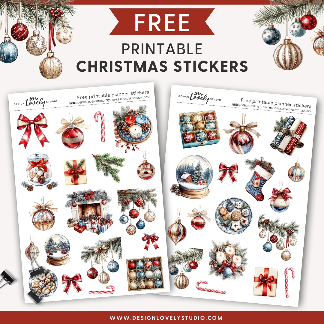 christmas stickers free printable christmas stickers free printable