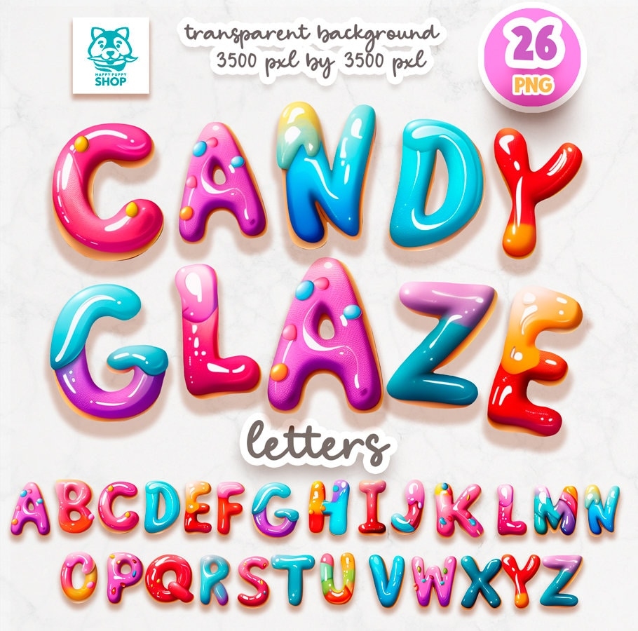 Candyland Letters Printable Candyland Letters Printable