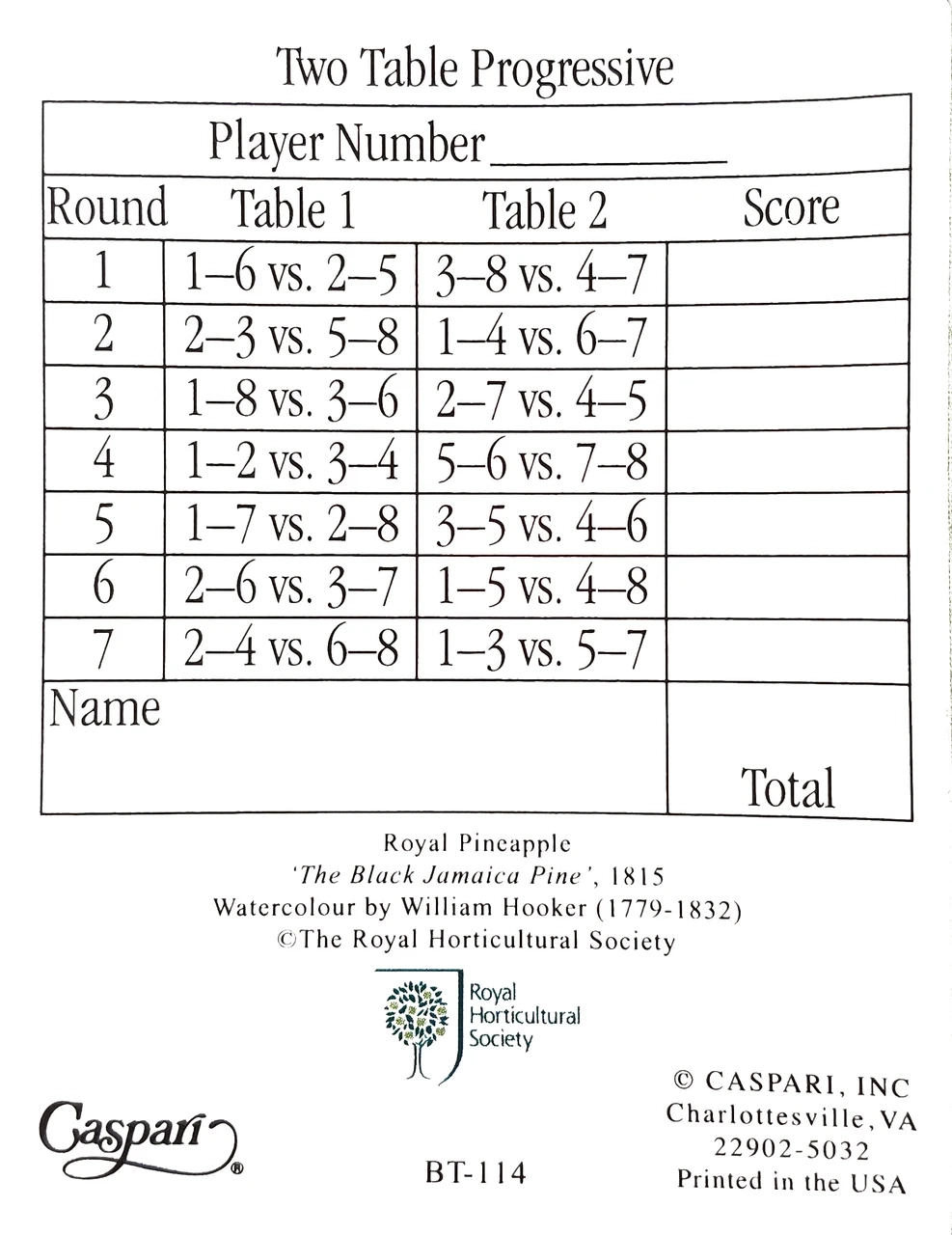 free printable 2 table bridge tallies