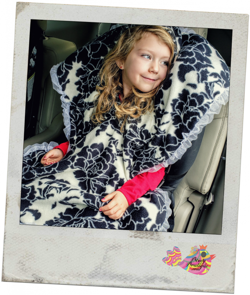 free printable car seat poncho pattern