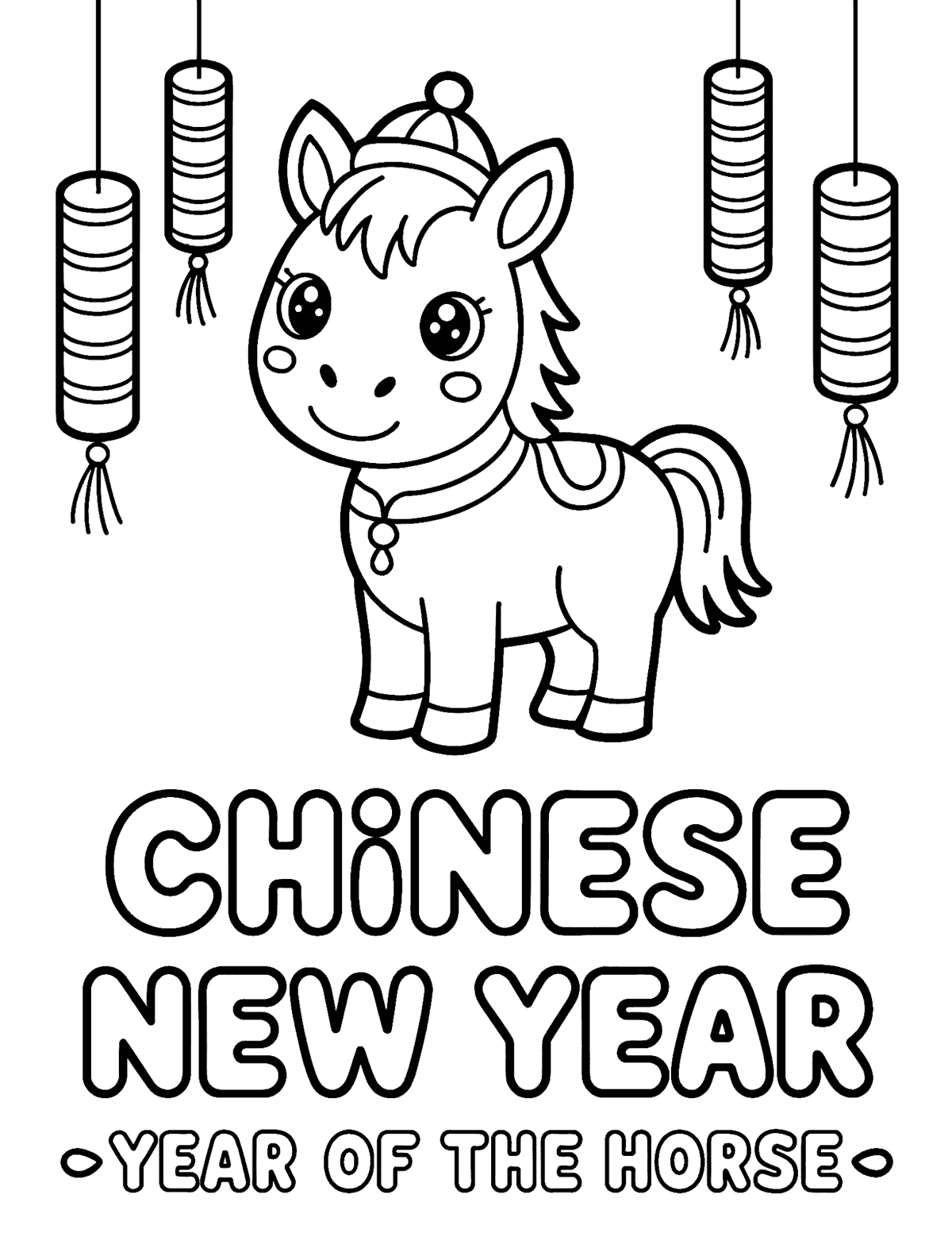 Chinese New Year Coloring Pages