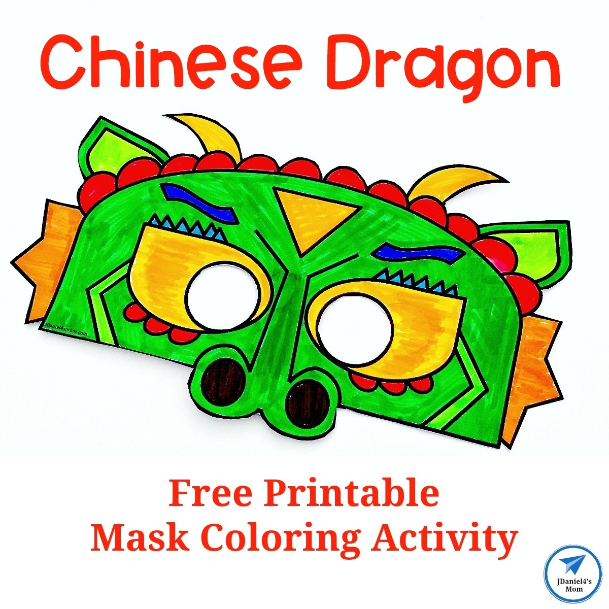 chinese new year animal printable masks
