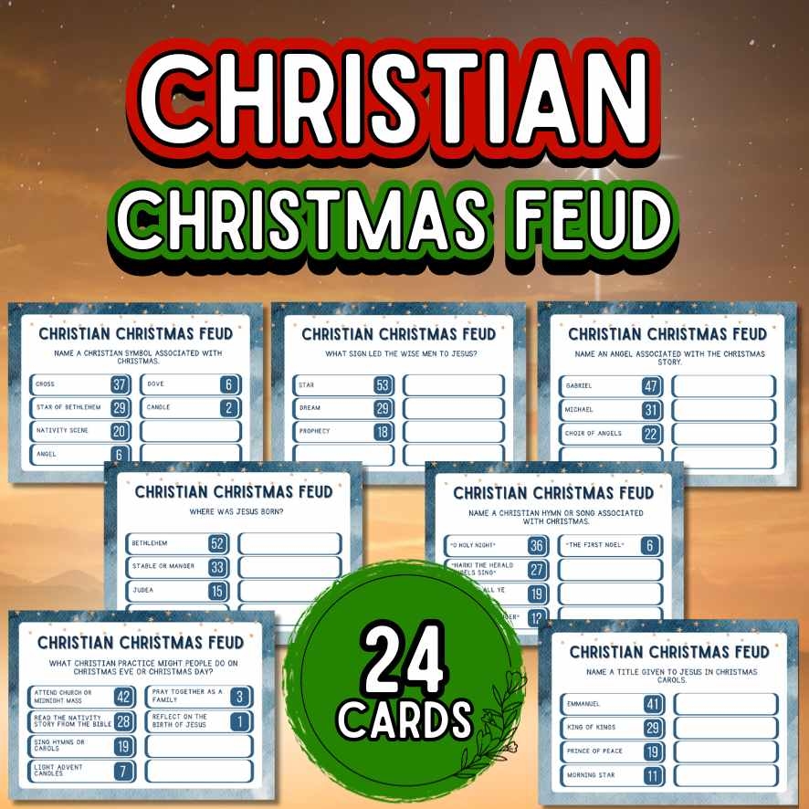 christian christmas games for adults printable