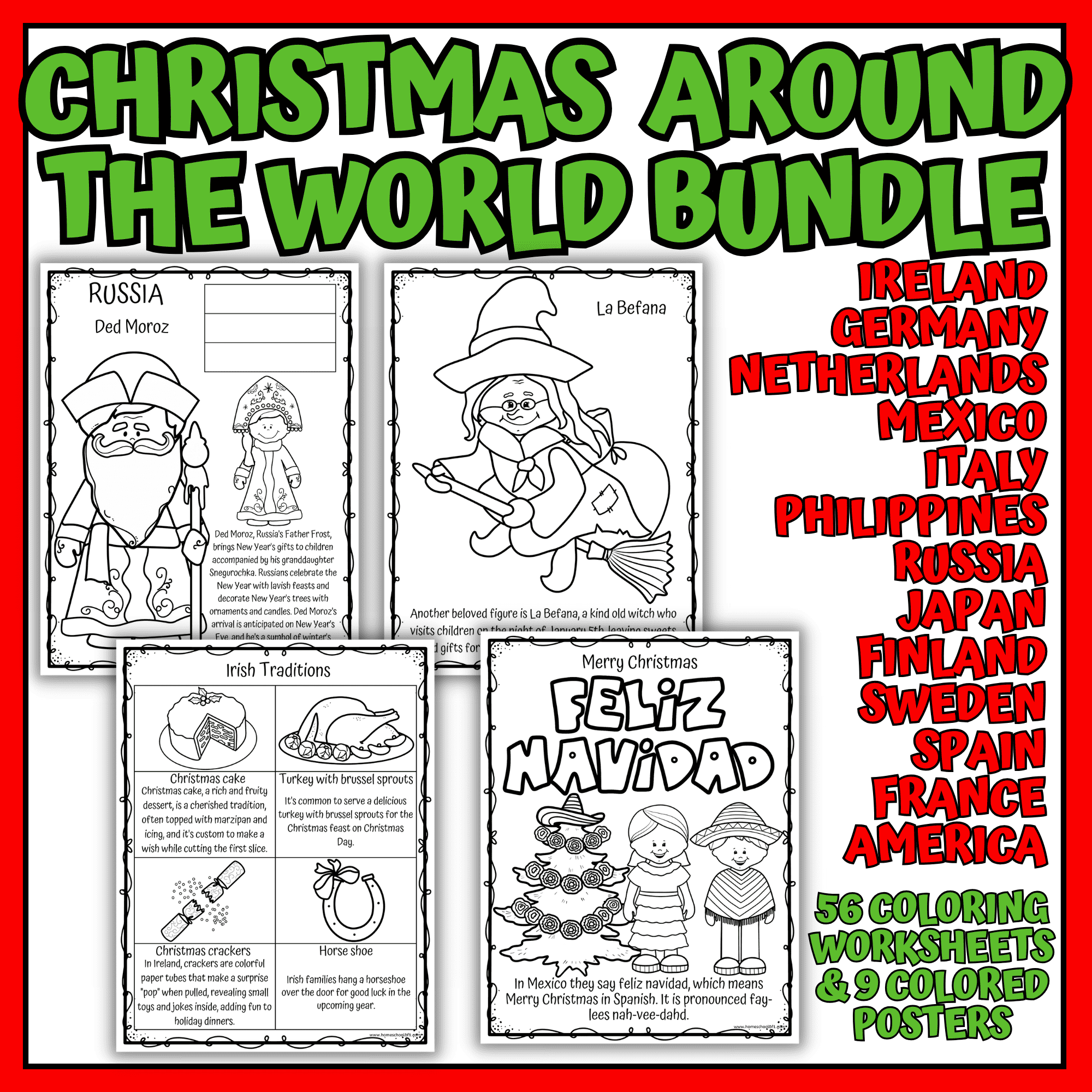 Christmas Around The World Bundle Christmas Around The World Bundle