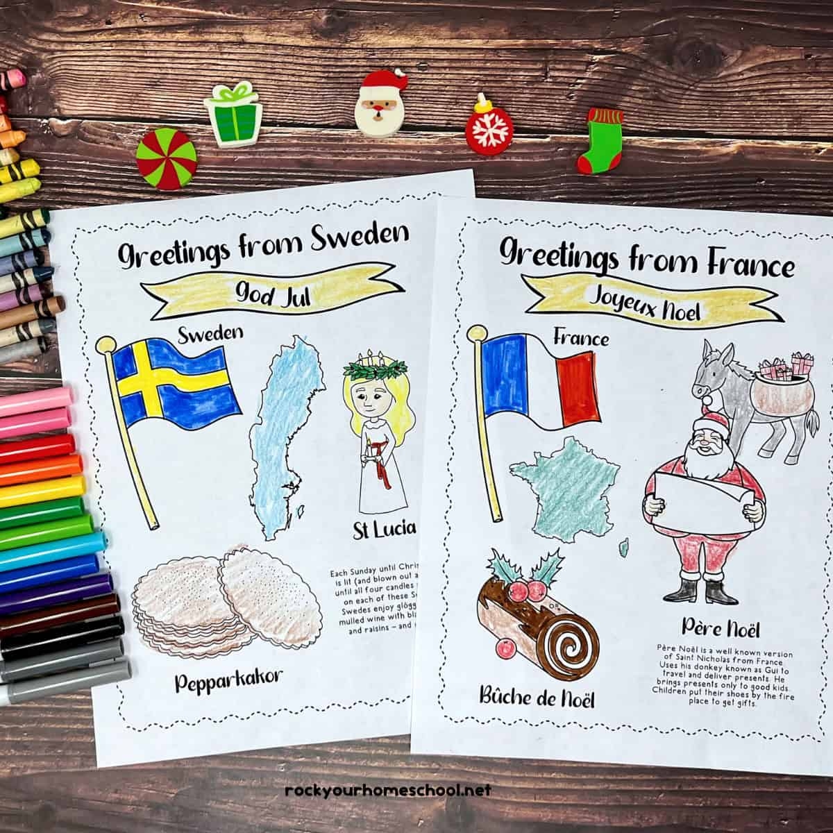 Christmas Around The World Coloring Christmas Around The World Coloring