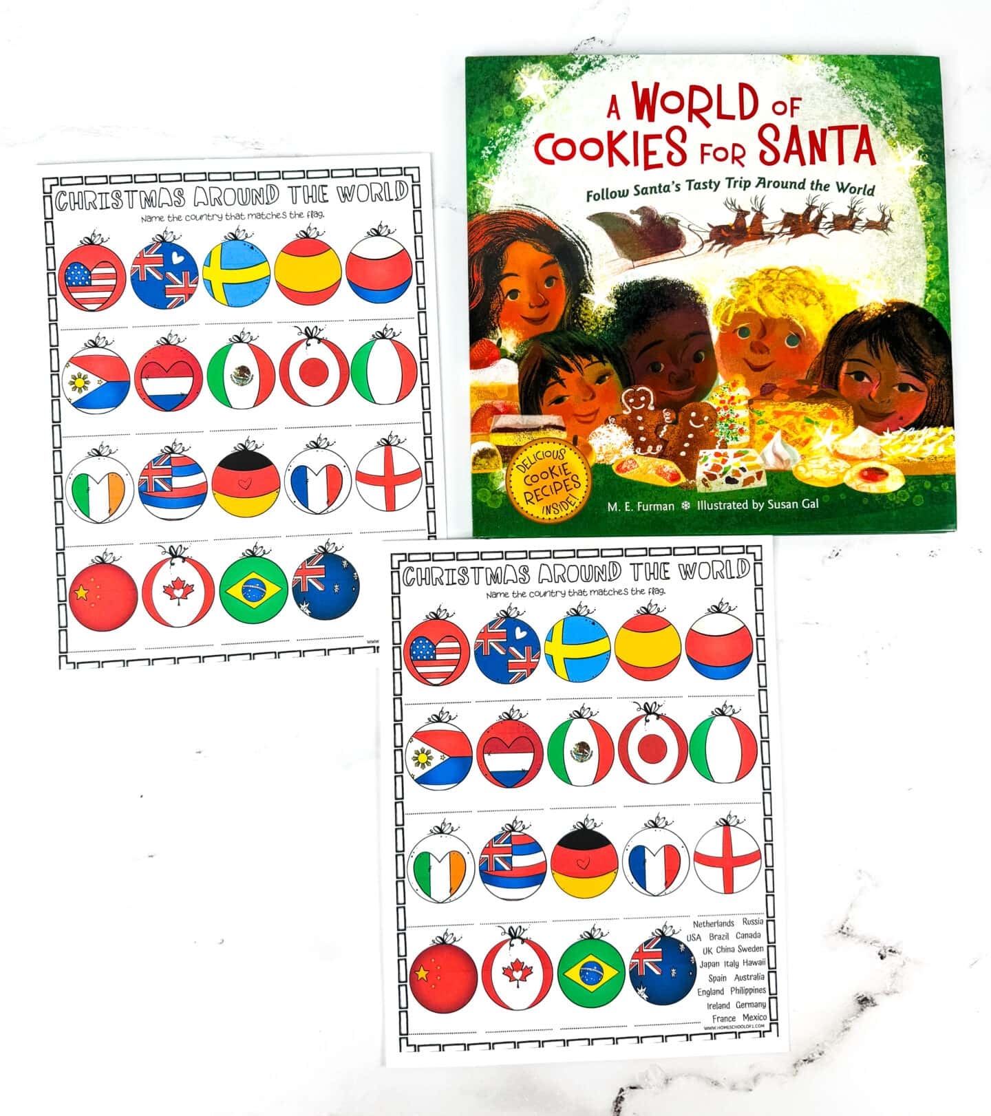 Christmas Around The World Worksheet Christmas Around The World Worksheet